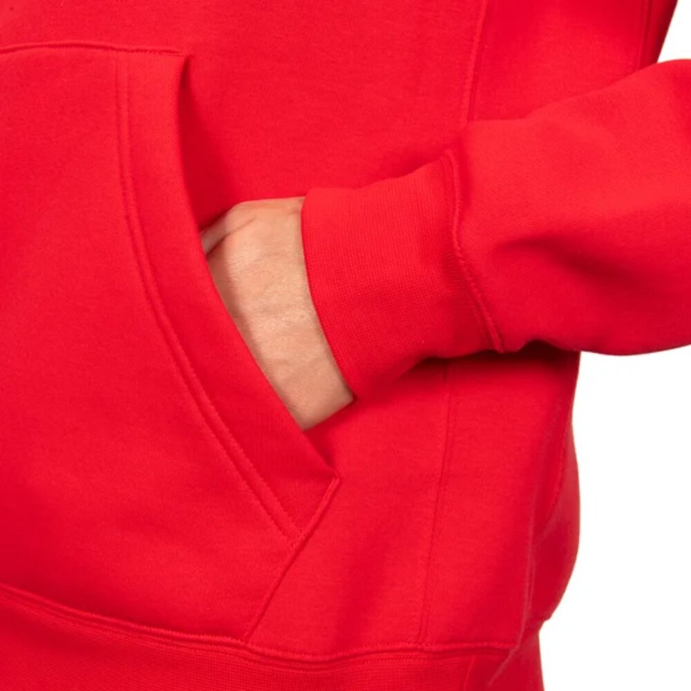 NWT Nike Women's Fleece Pullover Hoodie Red Scarlet Size S - Picture 5 of 5